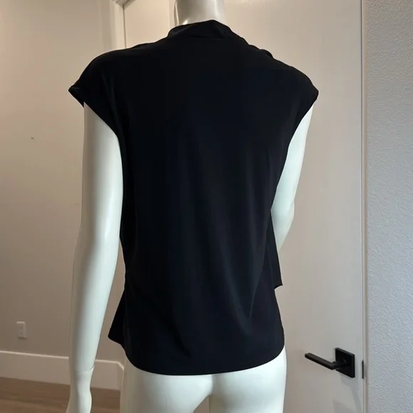 Joseph Ribkoff Elegant Black Women's Top 10 - Picture 4 of 8